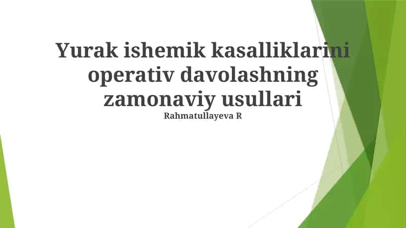Minimal Invaziv Koronar Arteriya Baypas Grafti