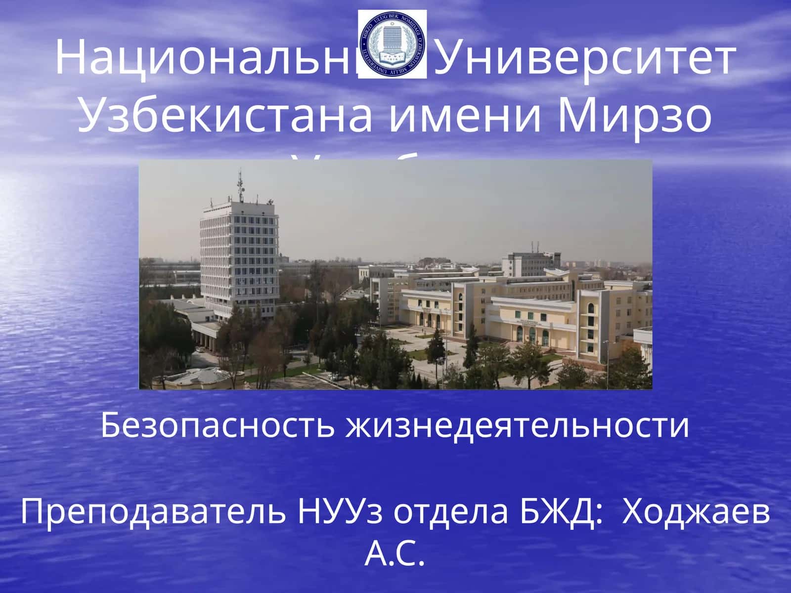 Безопасность жизнедеятельности