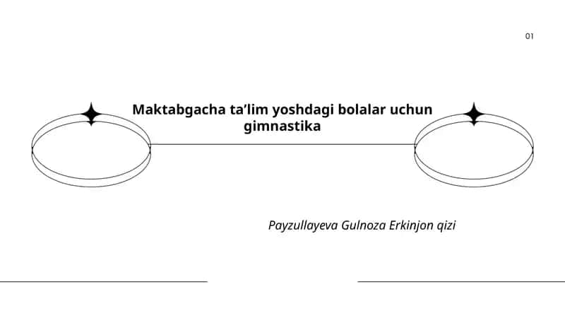 Maktabgacha taʼlim yoshdagi bolalar uchun gimnastika