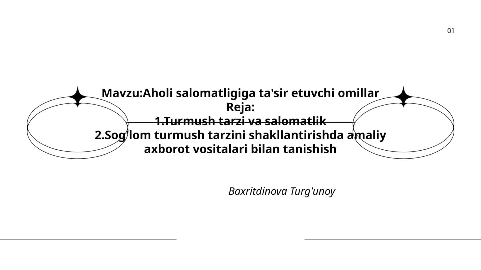 Aholi salomatligiga ta'sir etuvchi omillar
