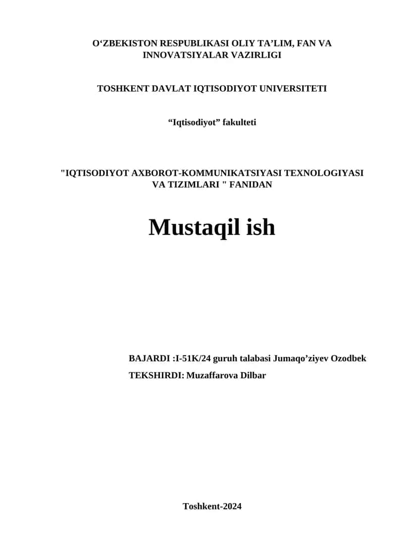 "O‘zbekiston – 2030" strategiyasi tahlili