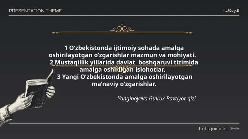 Yangiboyeva Gulrux Baxtiyor qizi