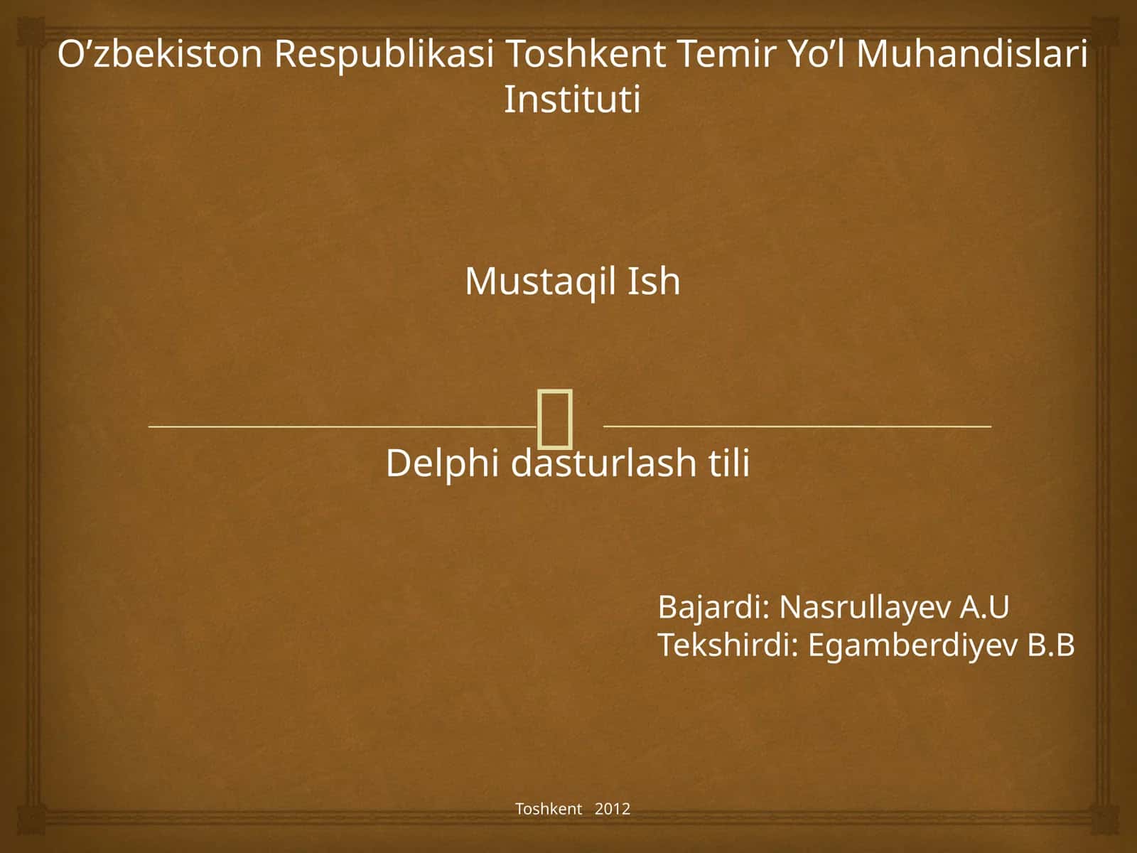 Delphi dasturlash tili