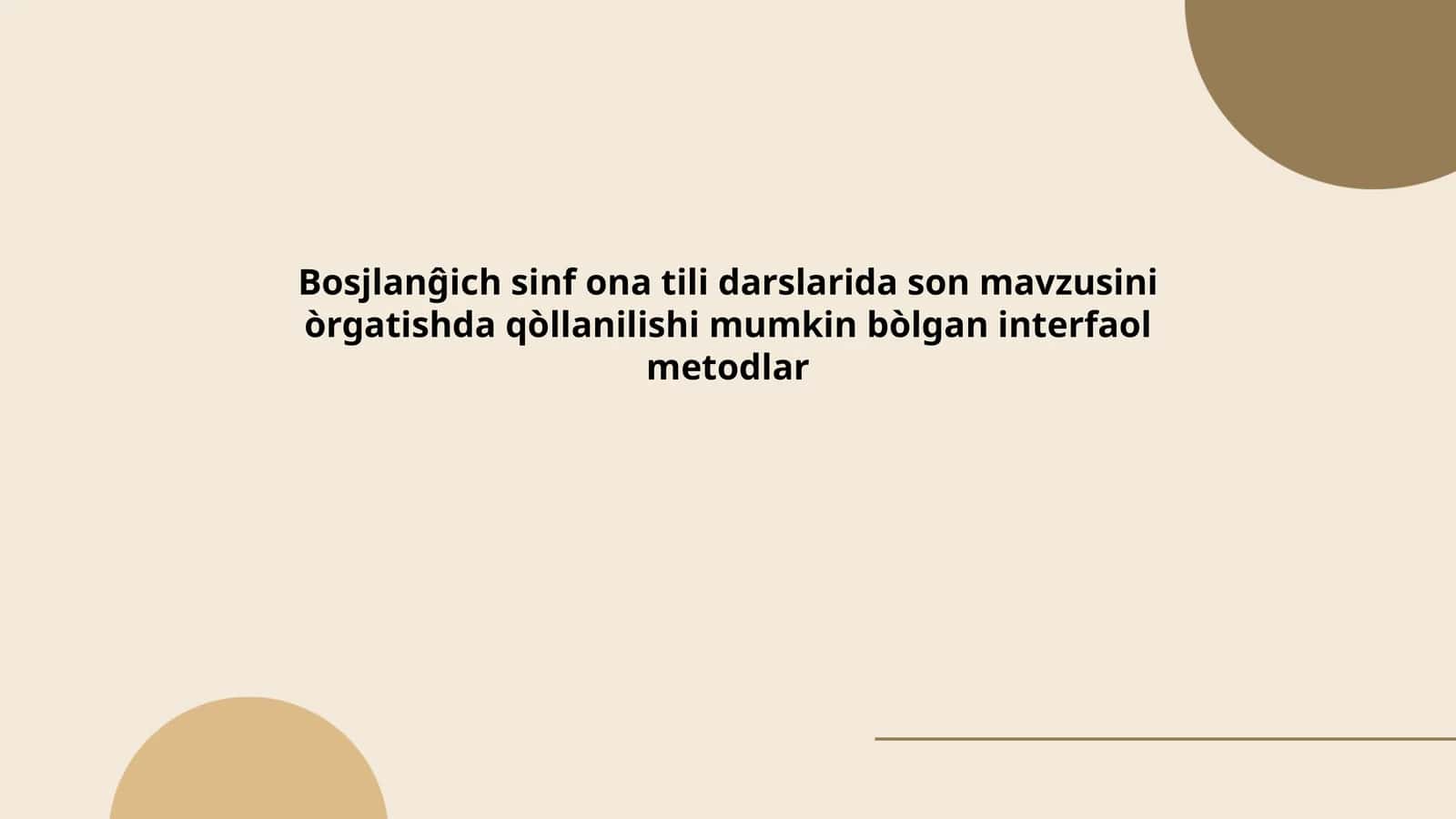 Zaribboyeva Dilrabo Oybek qizi
