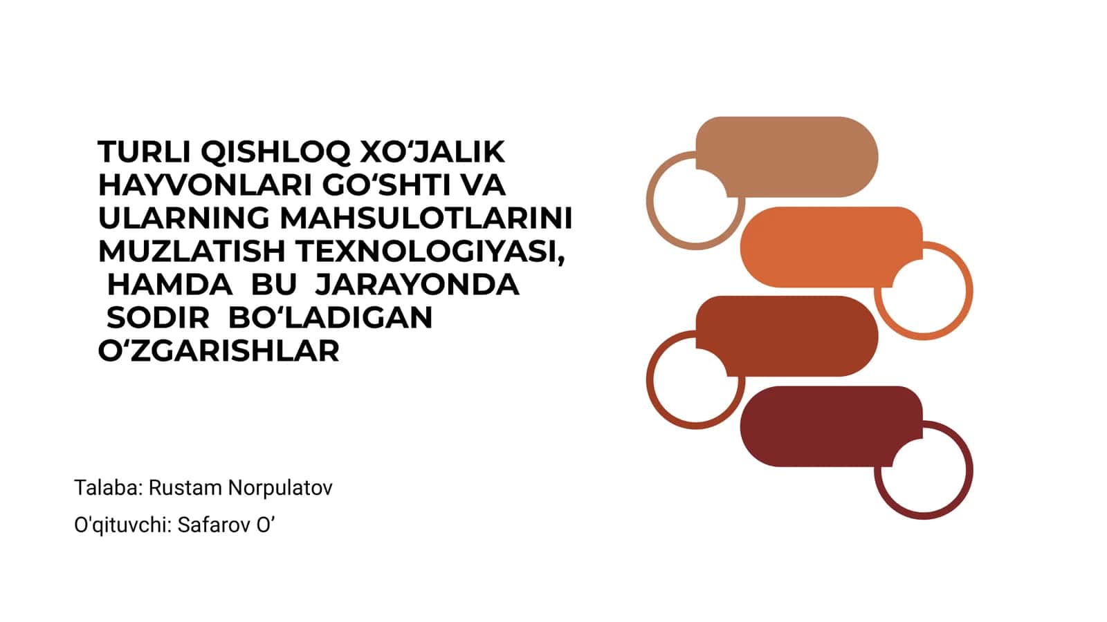 Muzlatish texnologiyasi