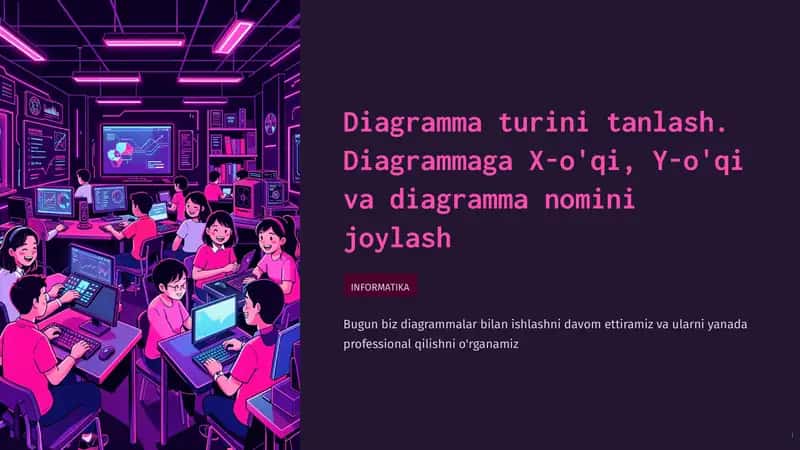 Diagramma turini tanlash