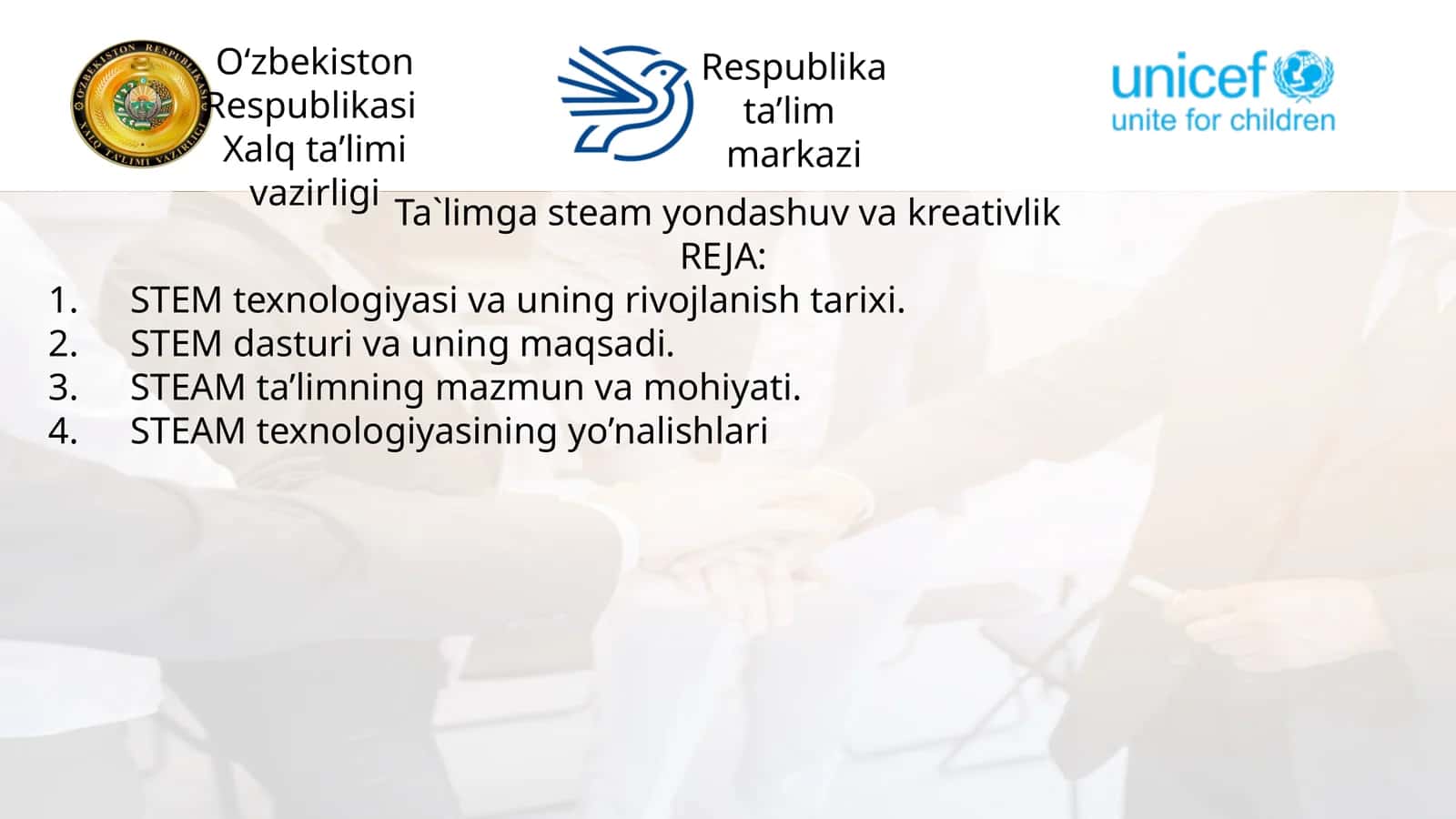 Ta`limga steam yondashuv va kreativlik