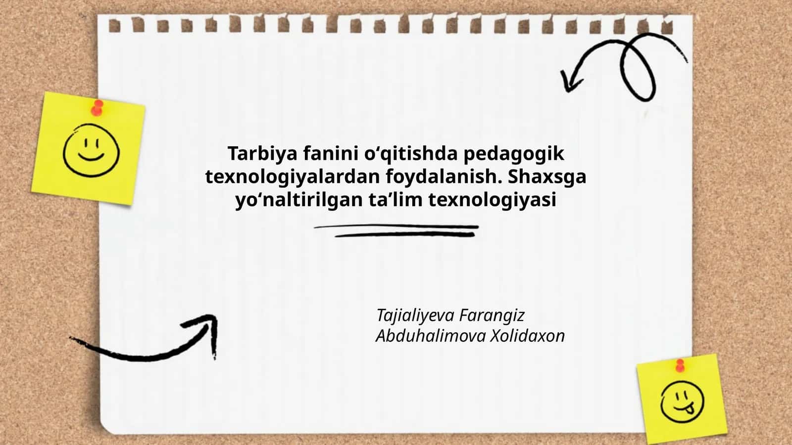 Shaxsga yoʻnaltirilgan taʼlim texnologiyasi