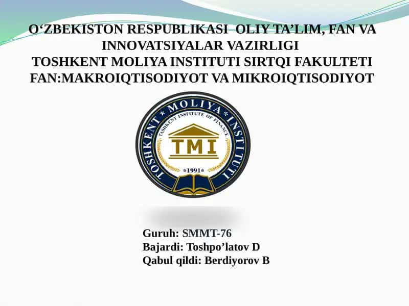 ELASTIKLIK NAZARIYASINING AMALDA QO‘LLANILISHI