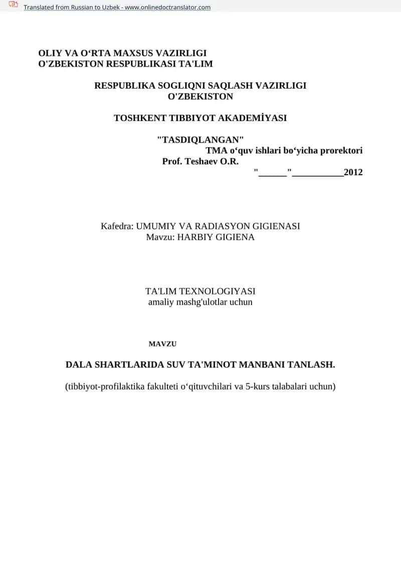 AMALIY TA'LIM TEXNOLOGIYASI MODELI
