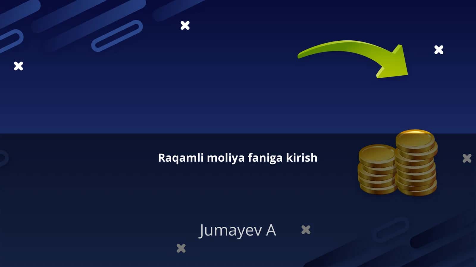 Raqamli moliya faniga kirish