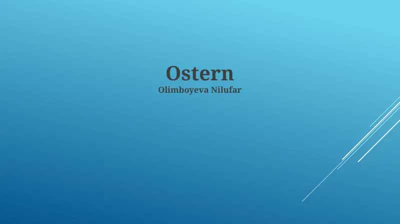 Ostern