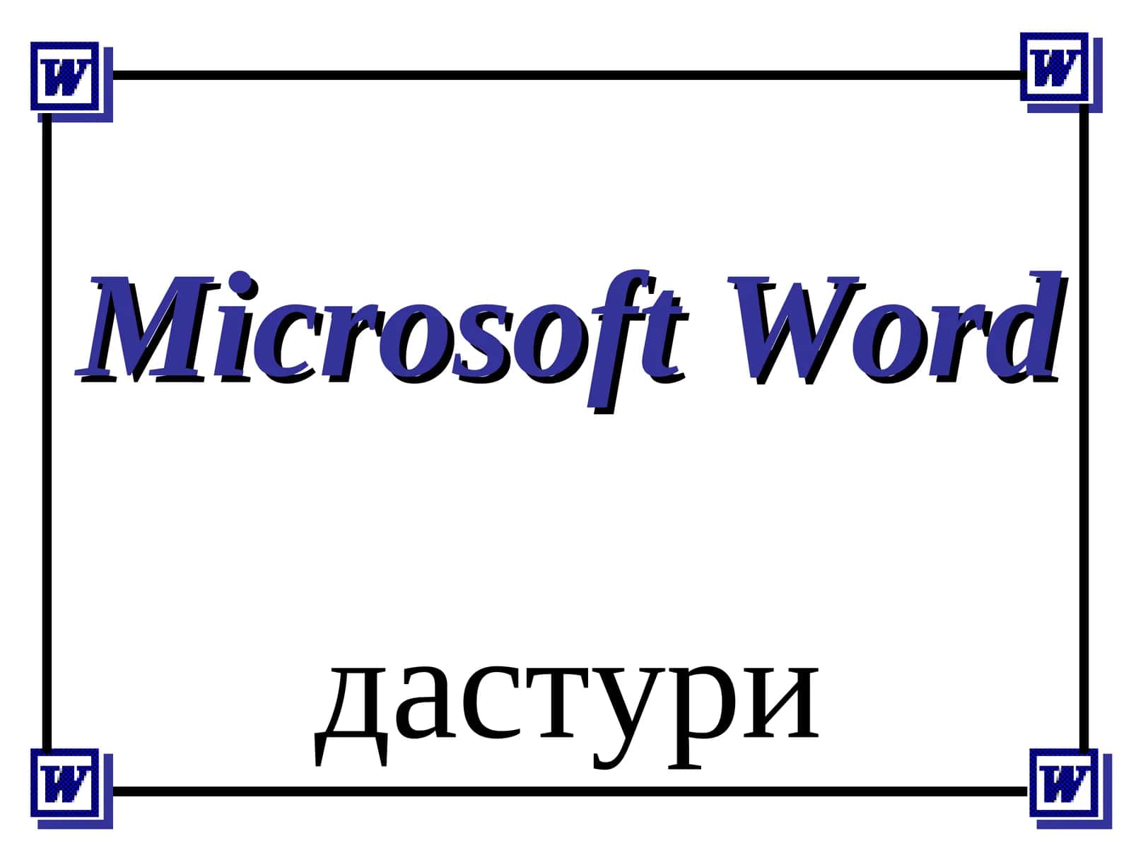 Microsoft Word