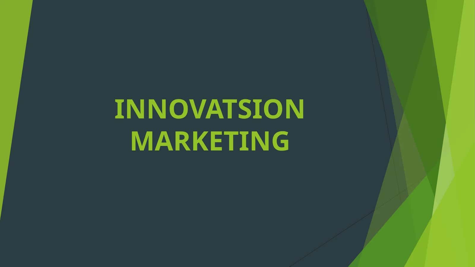 Innovatsion marketing