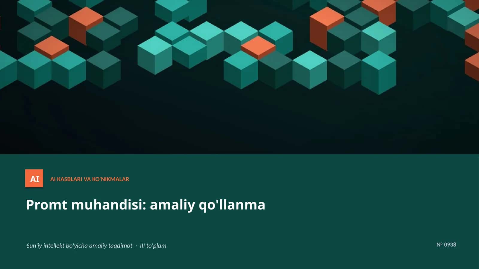 Promt muhandisi: amaliy qo'llanma