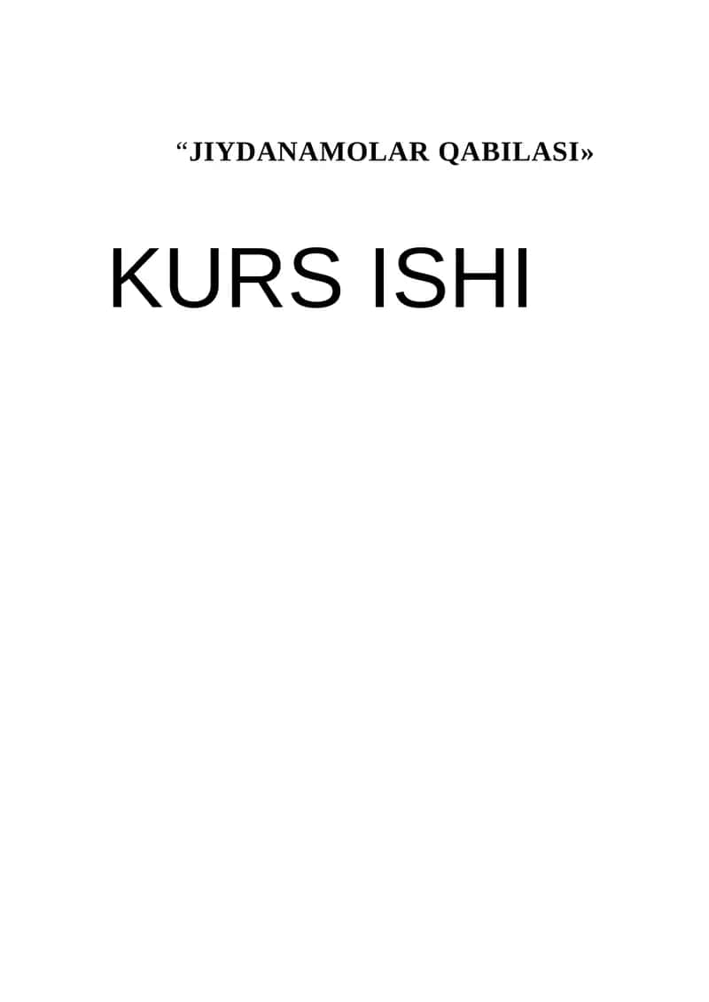 JIYDANAMOLAR QABILASI