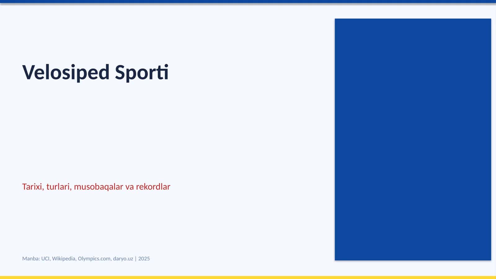 Velosiped Sporti