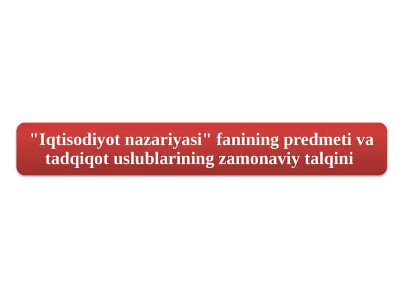 talabning turkumlanishi