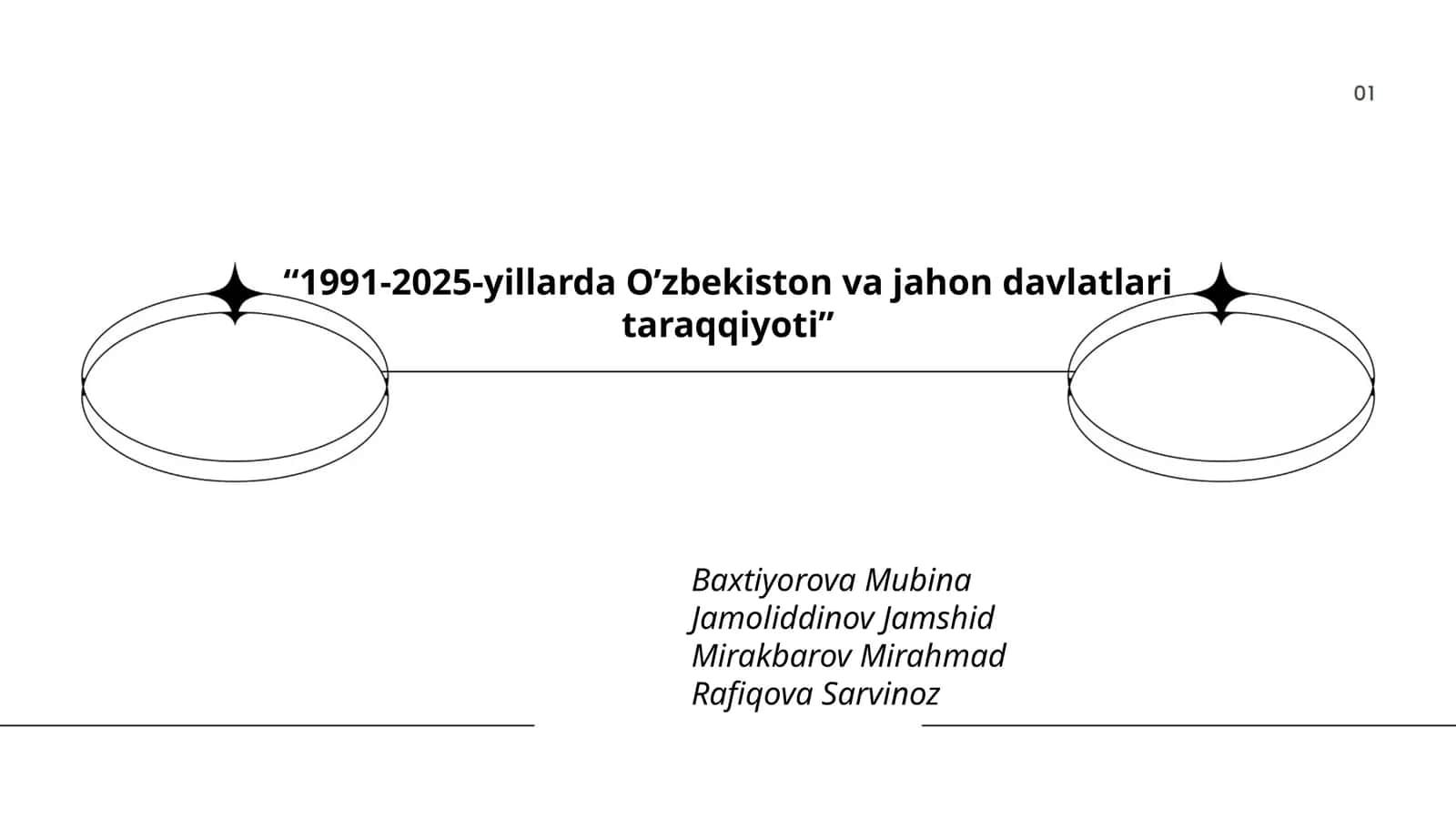 1991-2025-yillarda O’zbekiston va jahon davlatlari taraqqiyoti