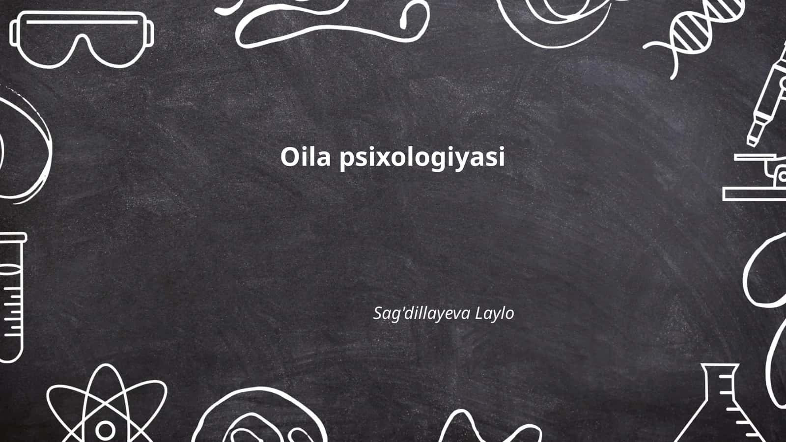 Oila psixologiyasi