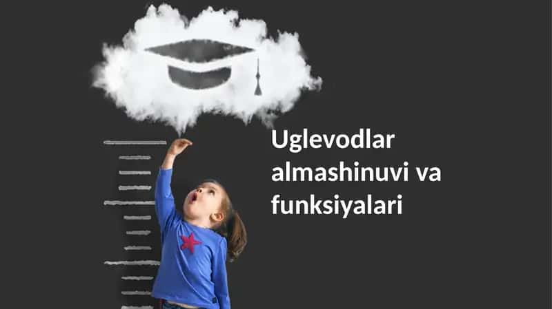 Uglevodlar almashinuvi va funksiyalari