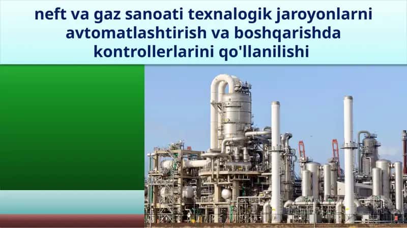 Neftniqaytaishlash texnologik jarayonlari