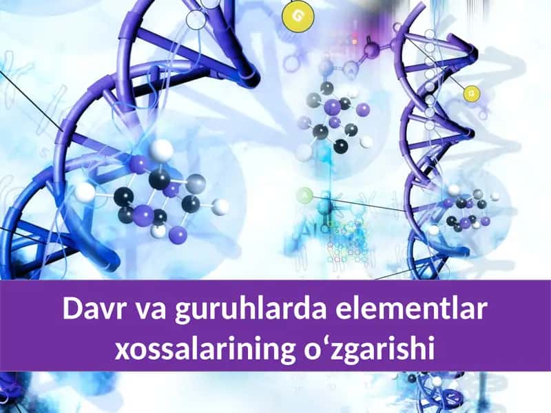 Atom tuzilishi va davr