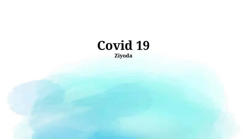 COVID-19 ga qarshi kurash choralari