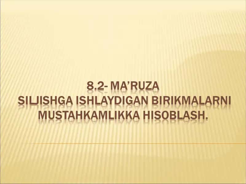 Parchin mixli birikmalar hisobi