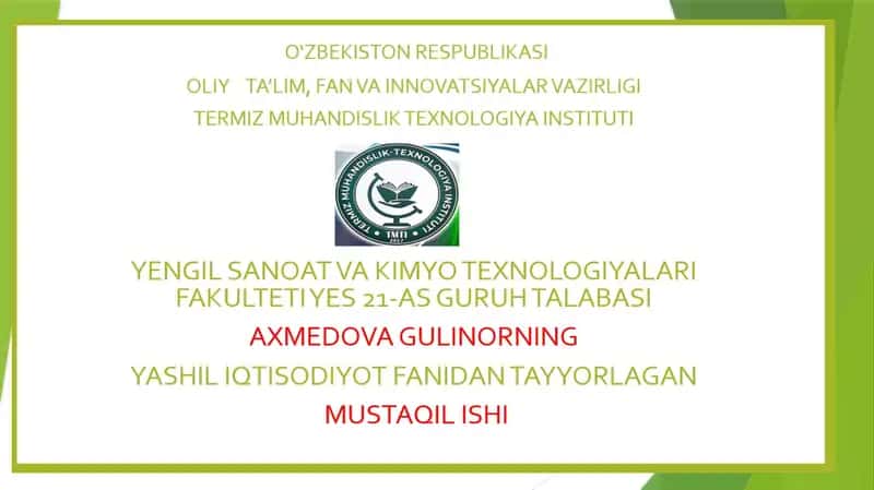O'zbekiston Respublikasida Investitsion muhitni shakllantirish bosqichlari