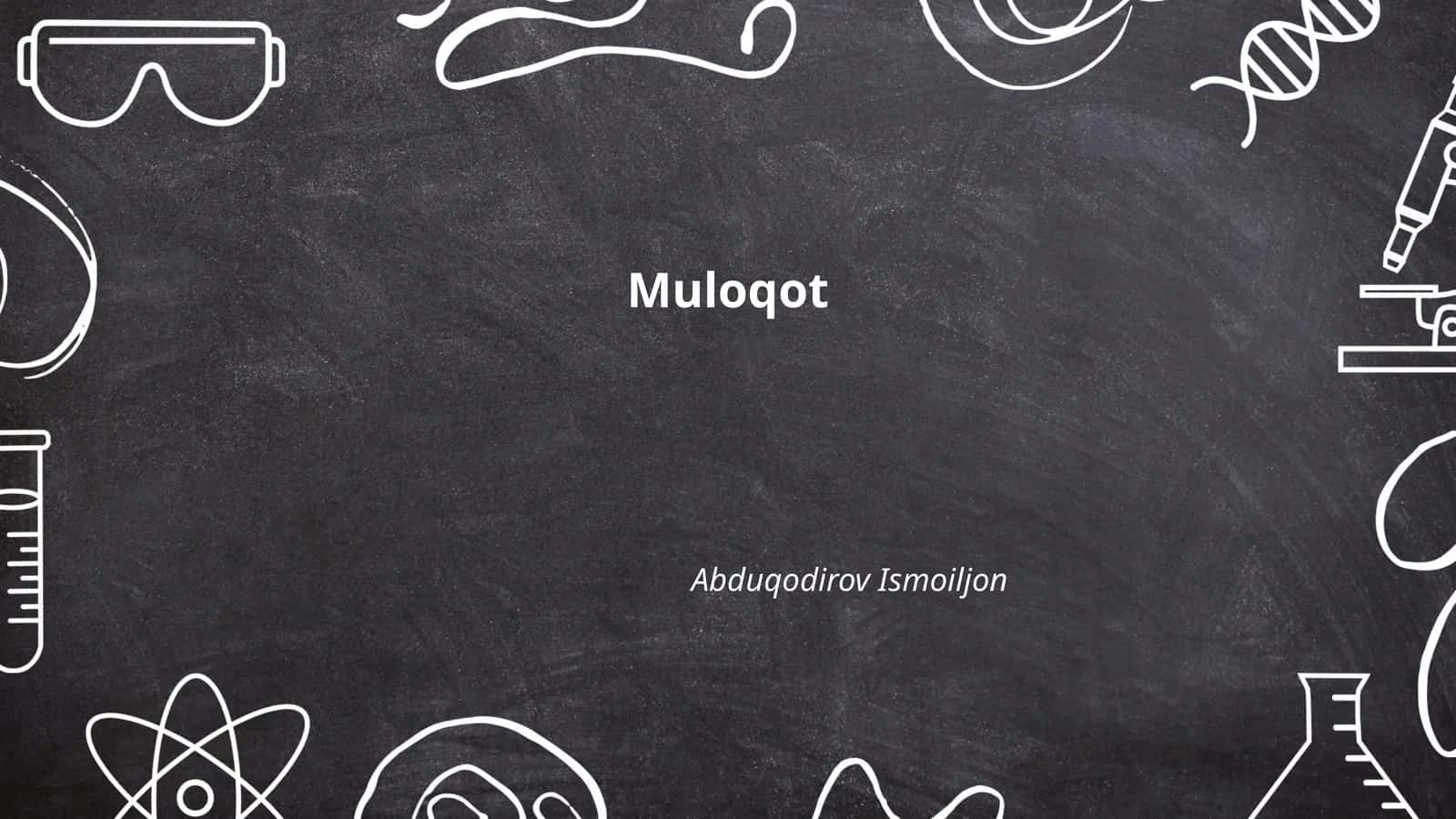 Muloqot