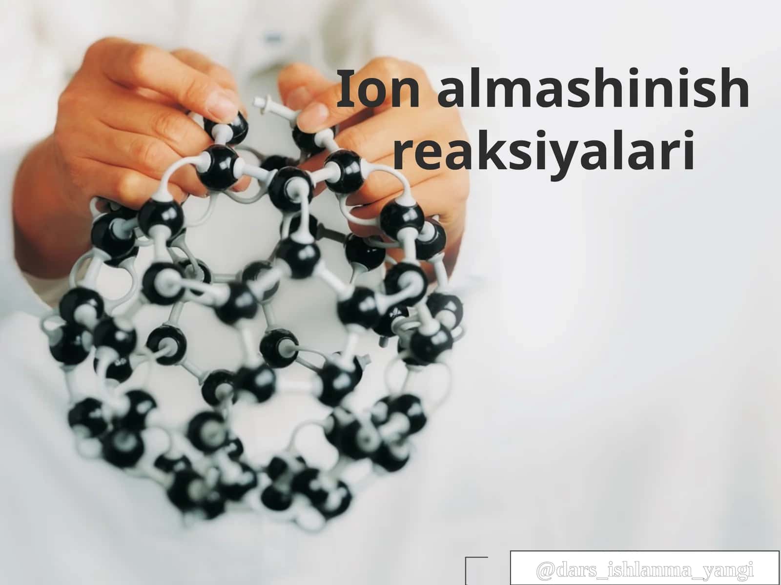 Ion almashinish reaksiyalari
