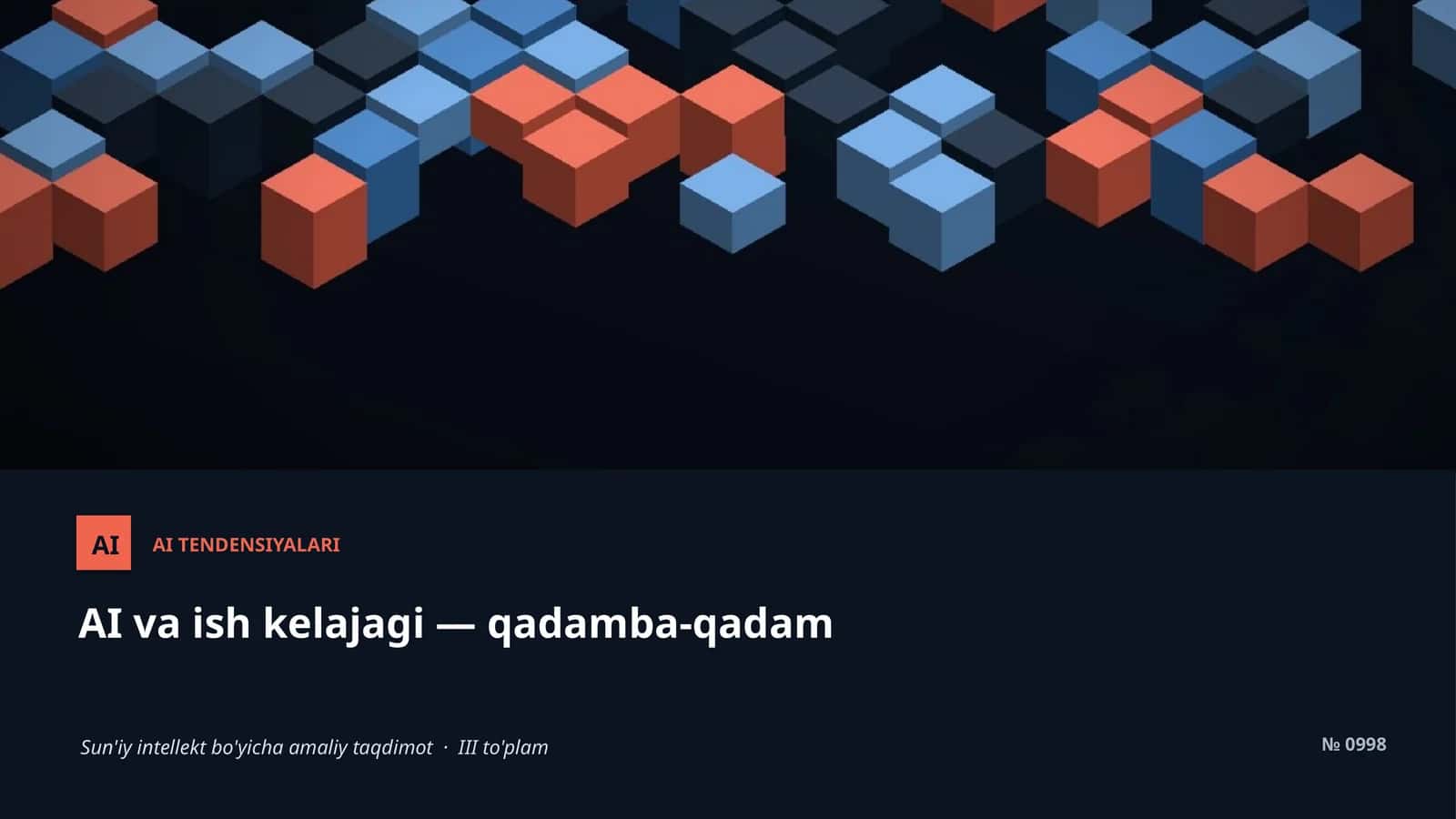 AI TENDENSIYALARI