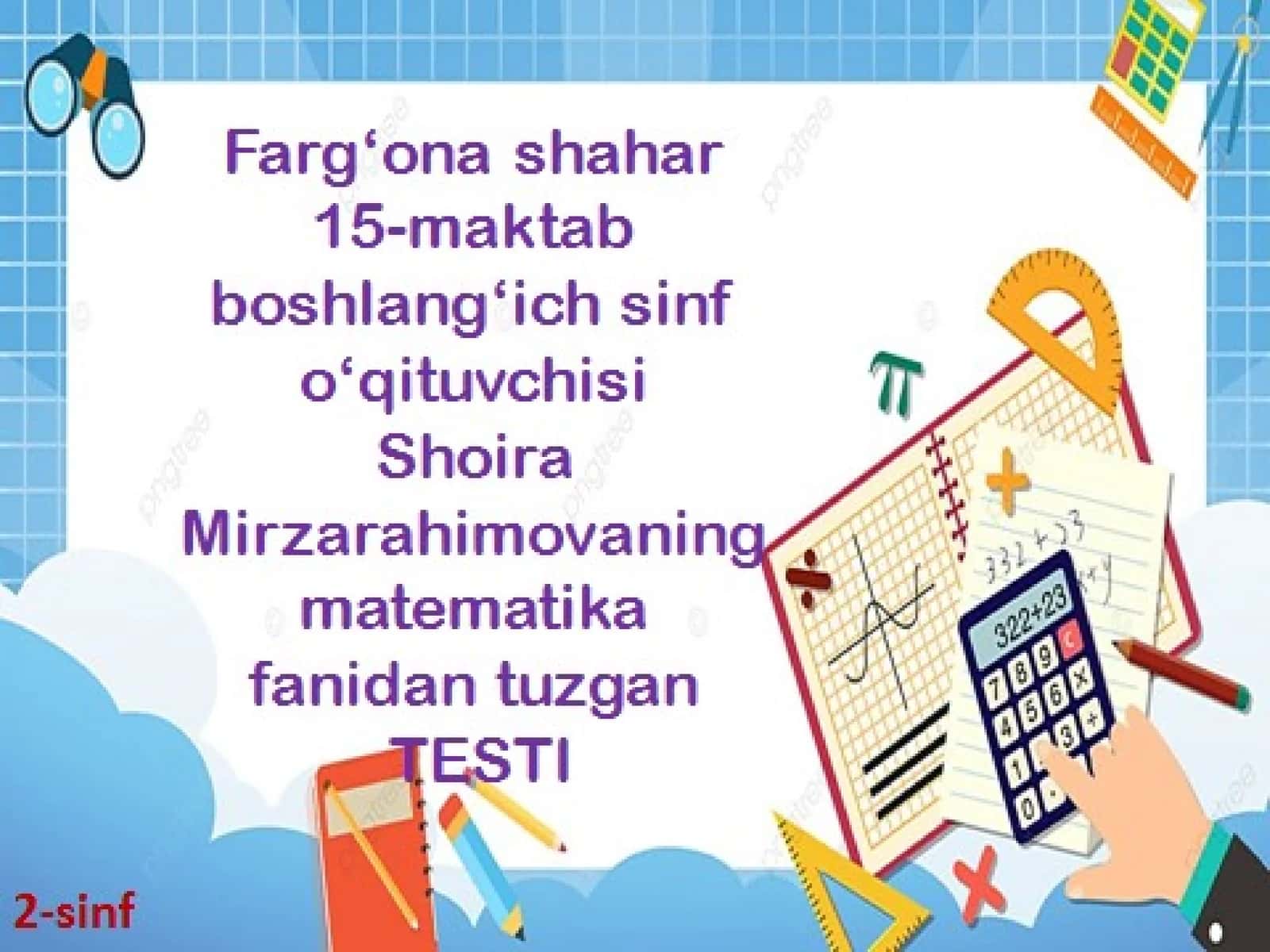 Matematika masalalari