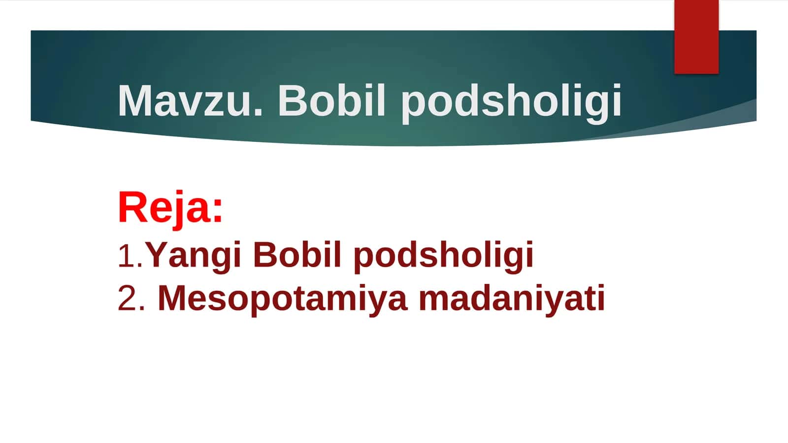 Yangi Bobil podsholigi