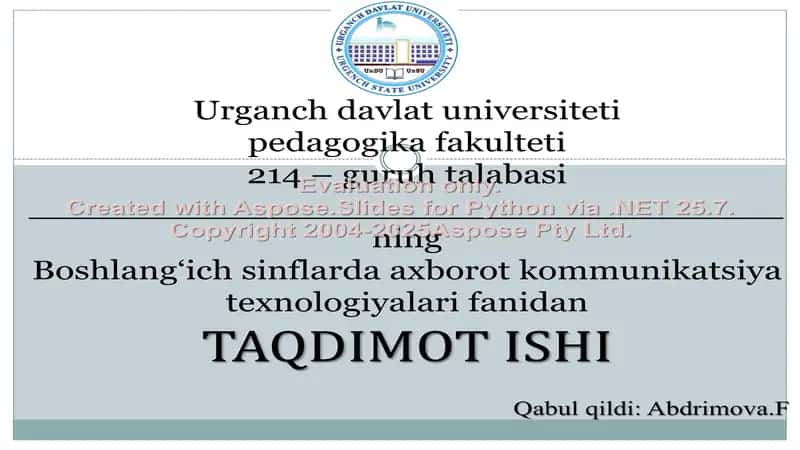 Nostandart masalalarni yechishni o‘rgatishda axborot texnologiyalaridan foydalanishni o‘rgatish