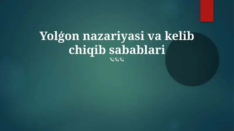 Fitna nazariyasi va kelib chiqib sabablari