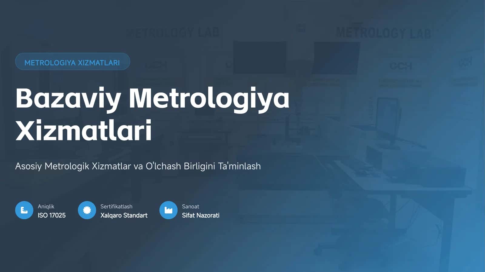 METROLOGIYA XIZMATLARI