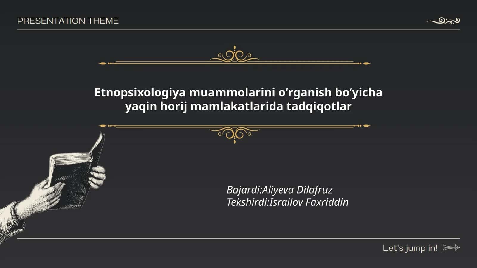 Etnopsixologiya muammolarini oʻrganish boʻyicha yaqin horij mamlakatlarida tadqiqotlar