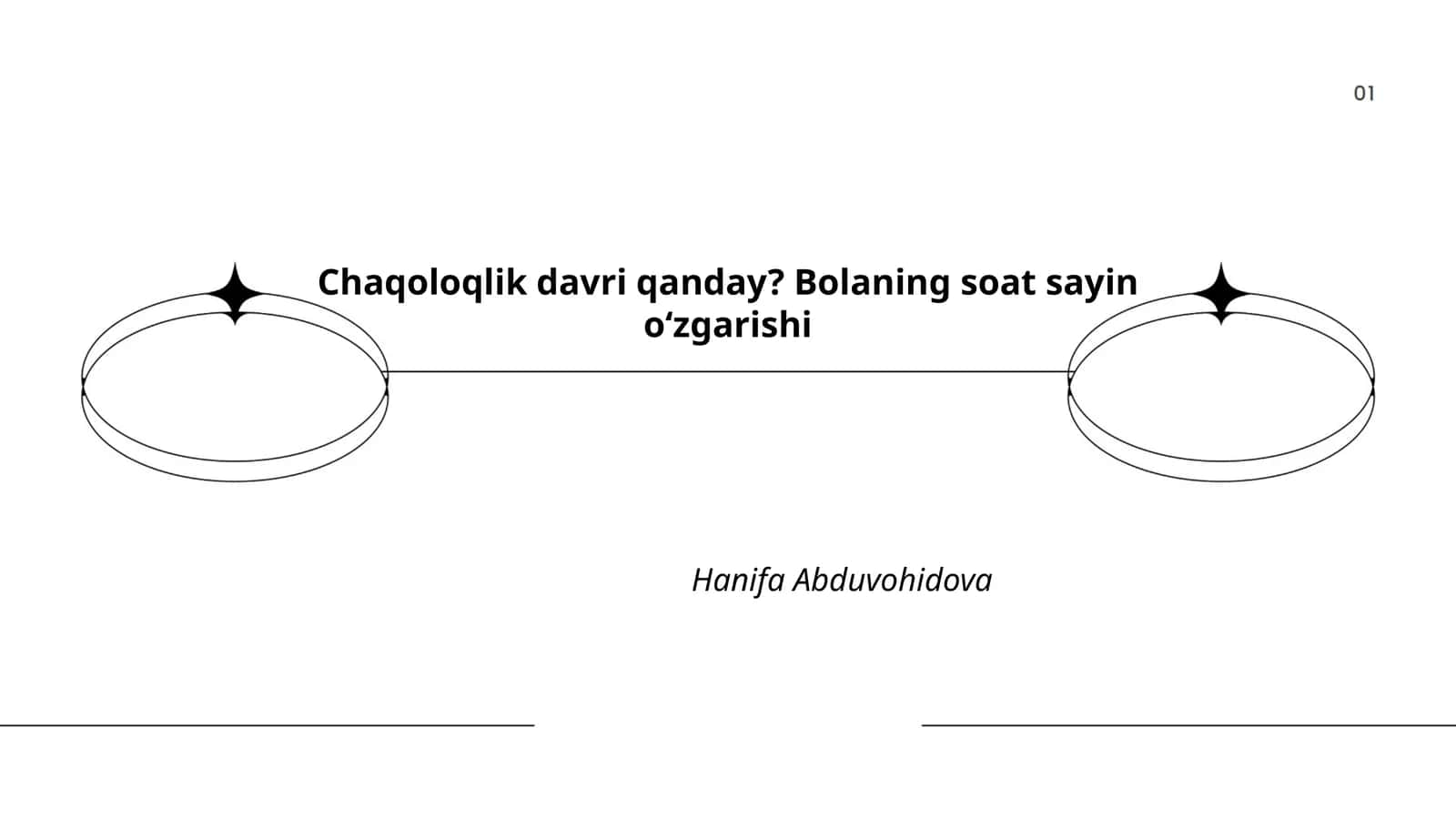 Chaqaloqlik Davri va Bolaning Soat Sayin O'zgarishi