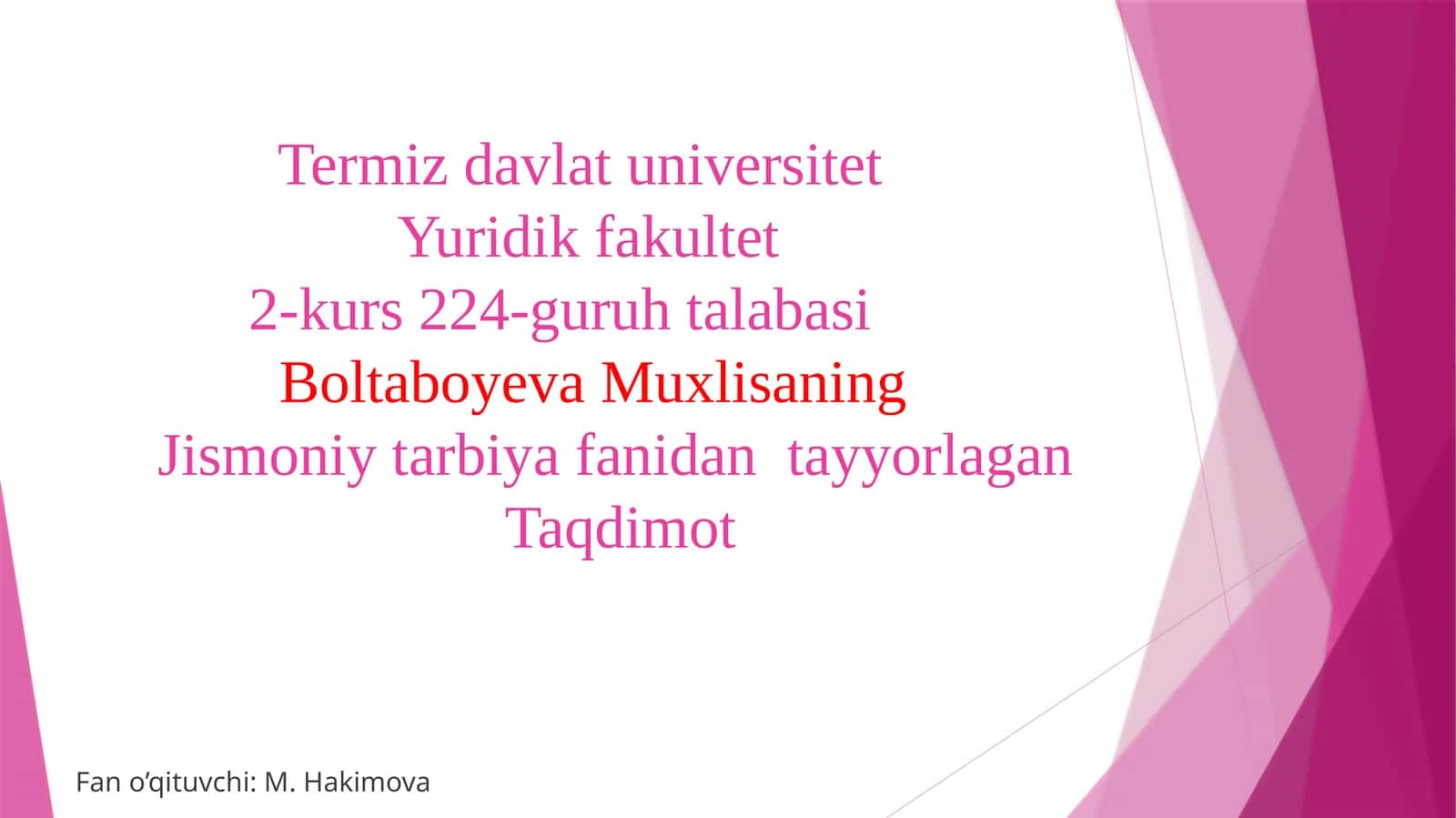 Voleybol o‘yini texnikasi vataktikasi