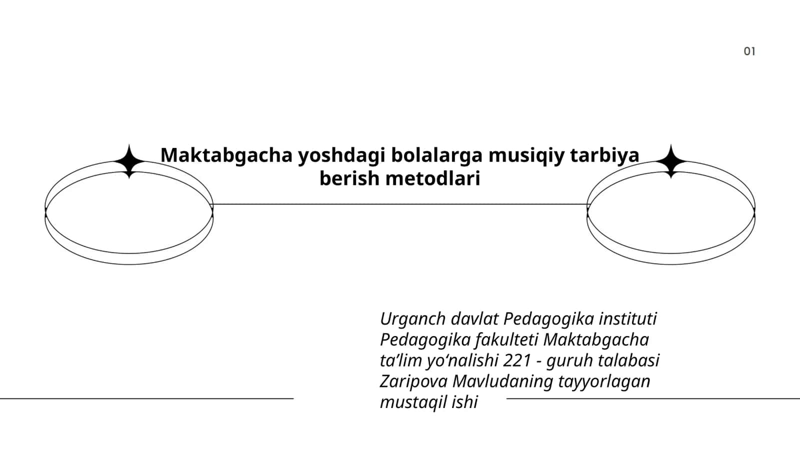 Maktabgacha yoshdagi bolalarga musiqiy tarbiya berish metodlari