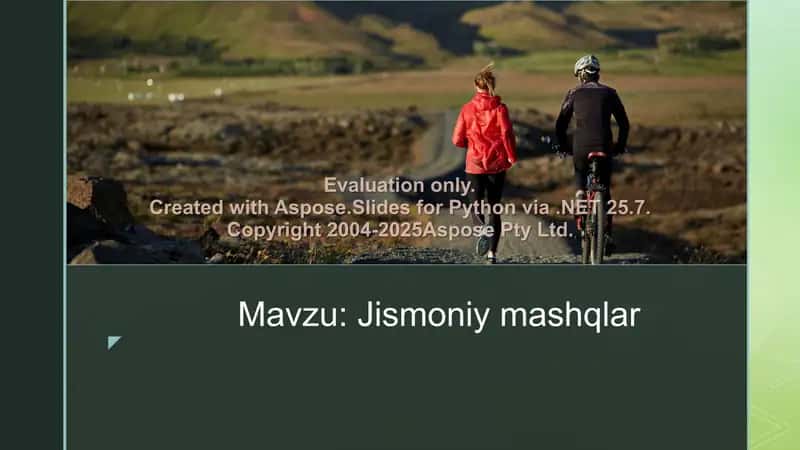 Jismoniy mashqlar