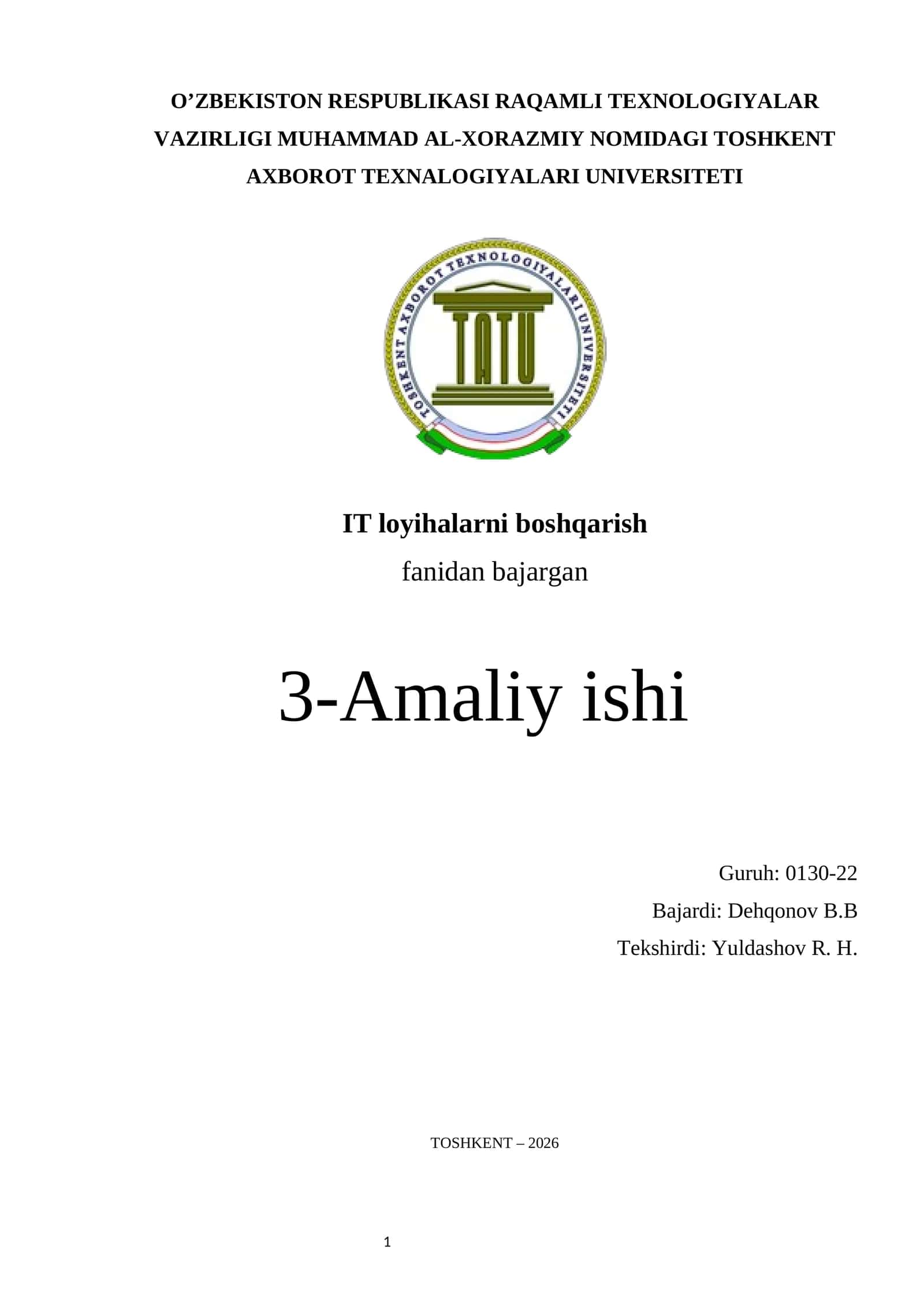 Online ta’lim platformasi loyihasi uchun Agile metodologiyasi asosida loyiha rejasini tuzish va Trello platformasida tashkil qilish