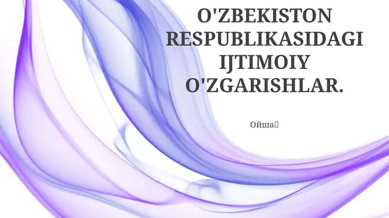 Ta'lim va inson kapitalini rivojlantirish