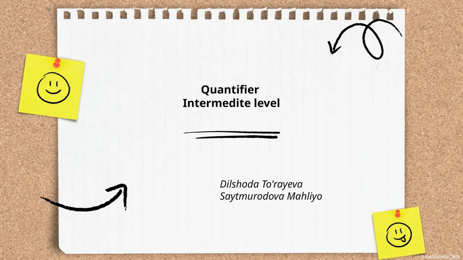 Quantifier