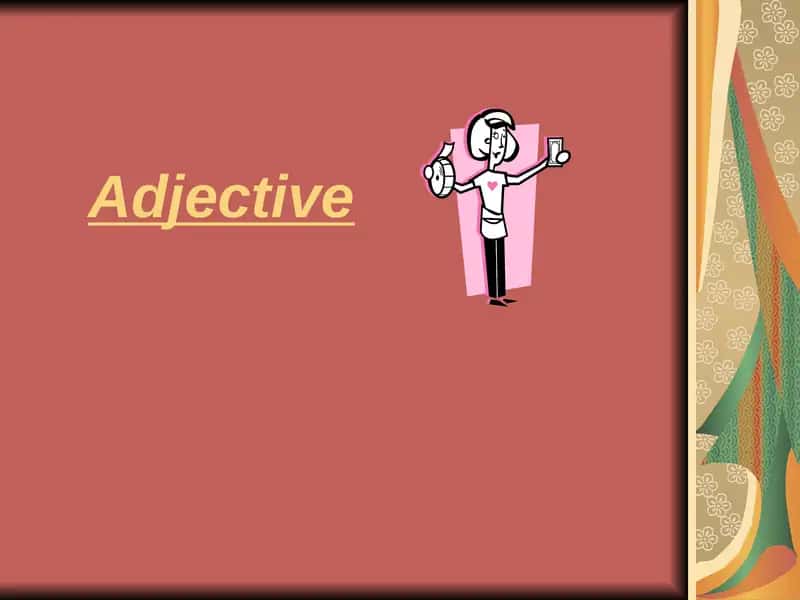 Adjective