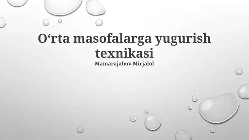 Yugurish Texnikasi
