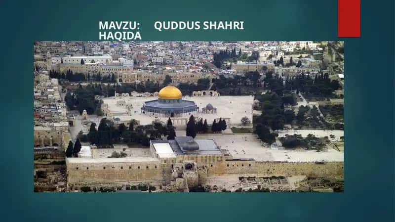 Quddus Shahri Haqida