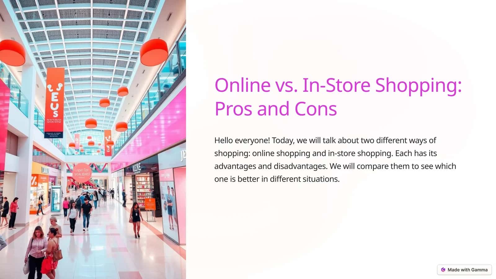 Online vs. In-Store Shopping: Pros and Cons